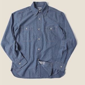 Blue Chambray Denim Shirt
